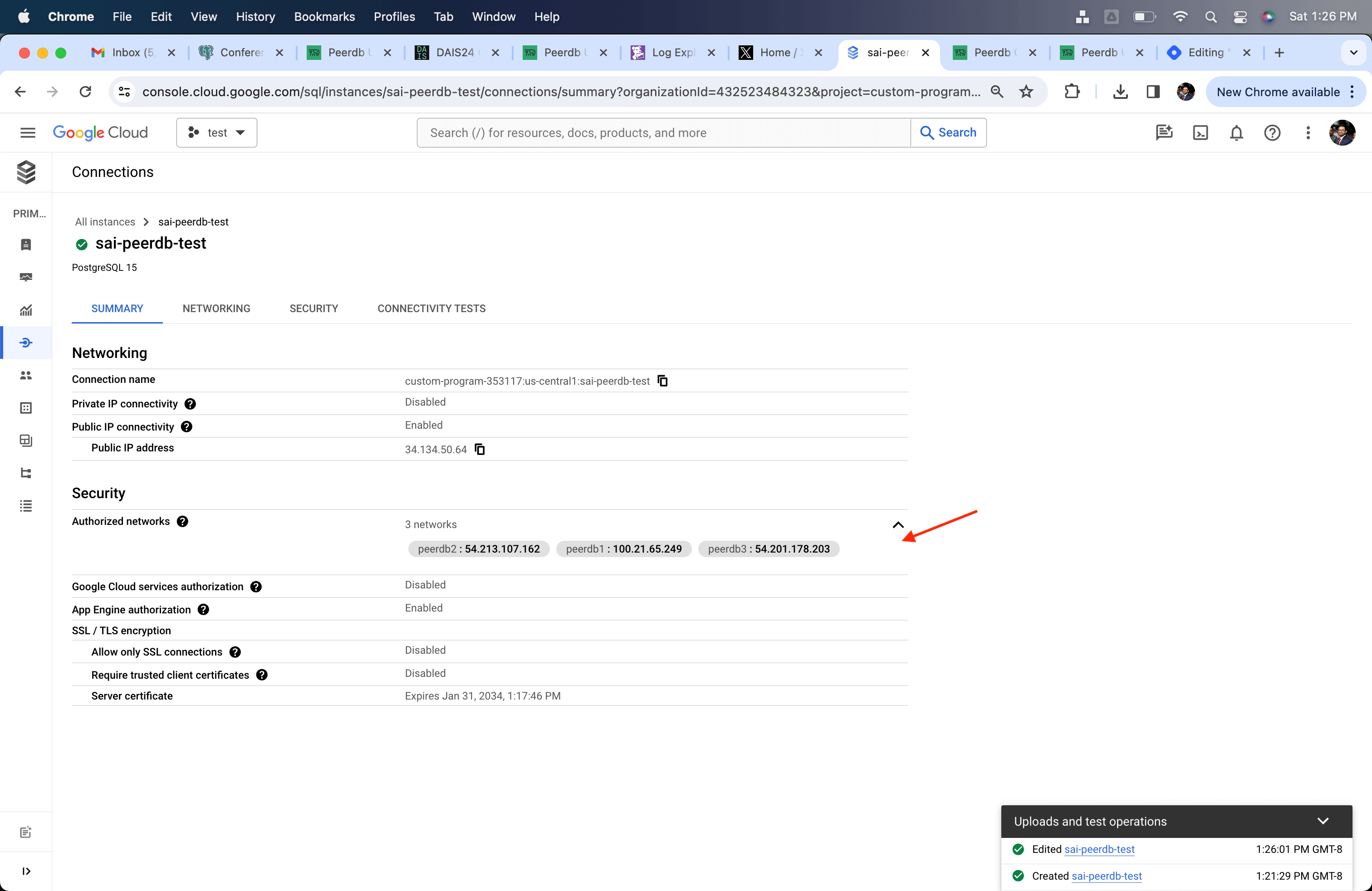 ClickPipes Networks Added to Firewall