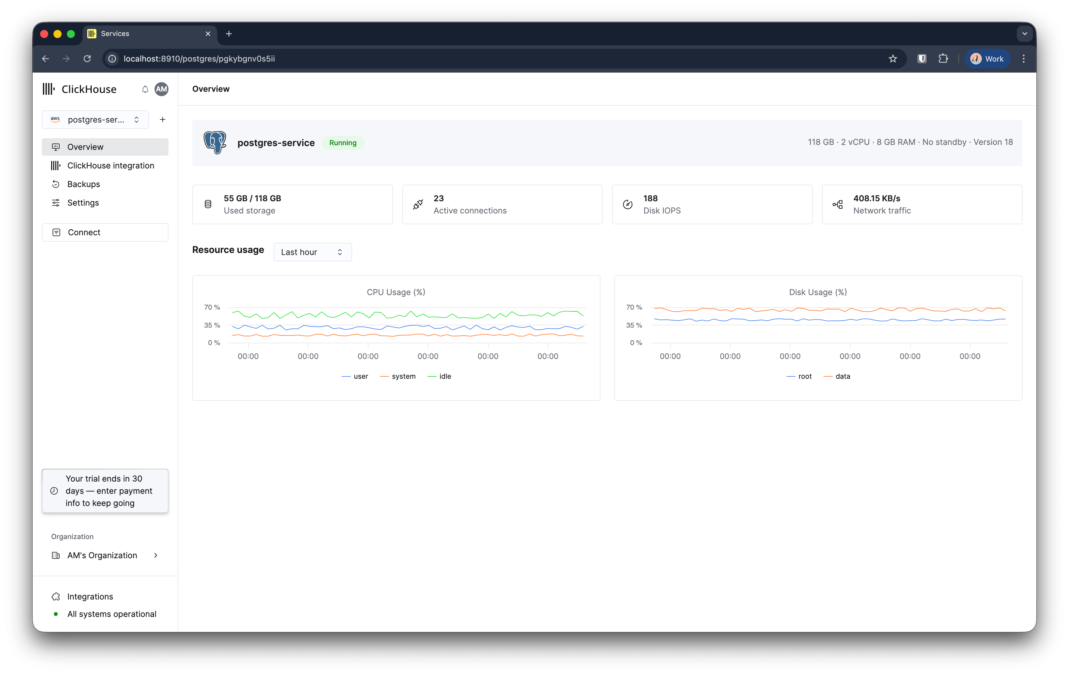 Обзор ClickHouse Managed Postgres